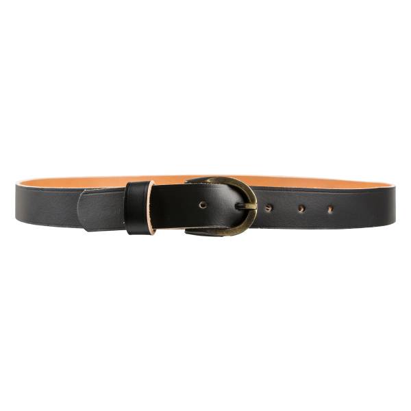 Heim GÃ¼rtel 30 mm breit Leder aasseitig schwarz (GrÃ¶ÃŸe 3)