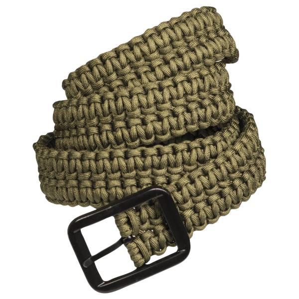 Gürtel Paracord oliv (Größe 2)