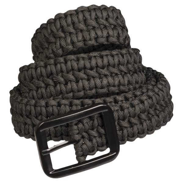 Gürtel Paracord schwarz (Größe 1)