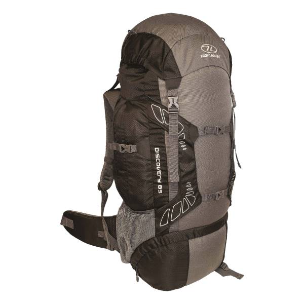 Highlander Rucksack Discovery 85L schwarz/grau