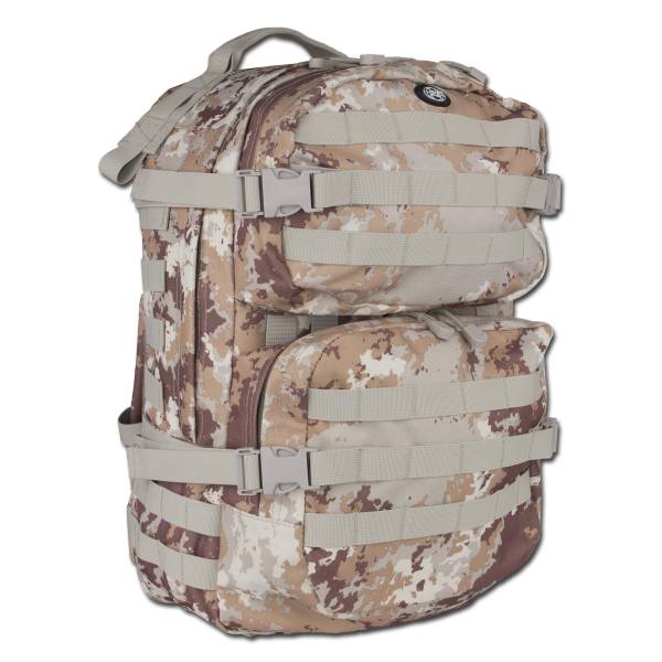 Rucksack US Assault Pack III vegetato desert