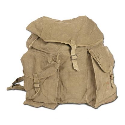 Italienischer Rucksack Canvas gebraucht