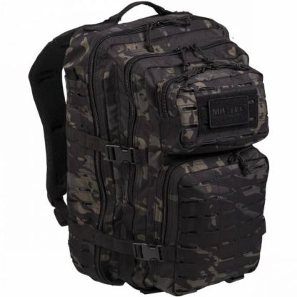 Rucksack US Assault Pack LG Laser Cut multitarn black