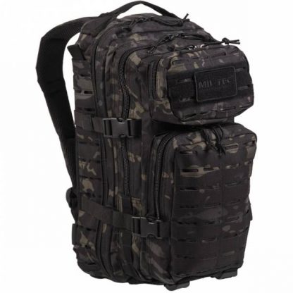 Rucksack US Assault Pack SM Laser Cut multit.blk.