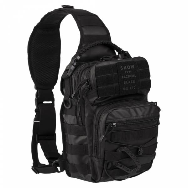 Rucksack US Assault Pack One Strap Tactical Black Small