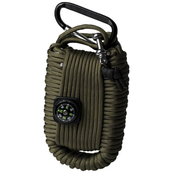 Paracord Survival Kit groß oliv