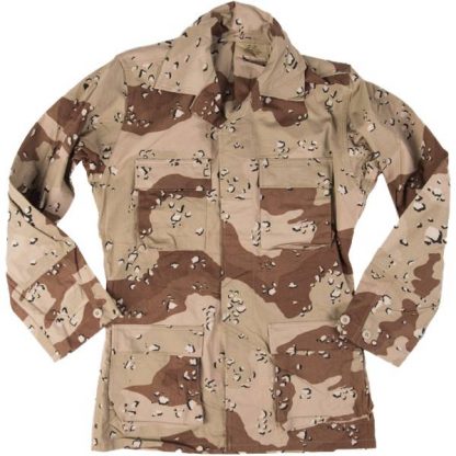 US BDU Feldjacke desert 6 color gebraucht (Größe 23)