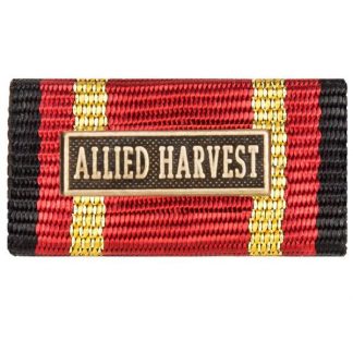 Ordensspange Auslandseinsatz Allied Harvest Bronze