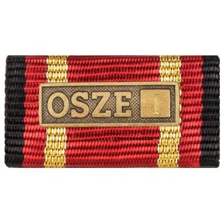 Ordensspange Auslandseinsatz OSZE I bronze