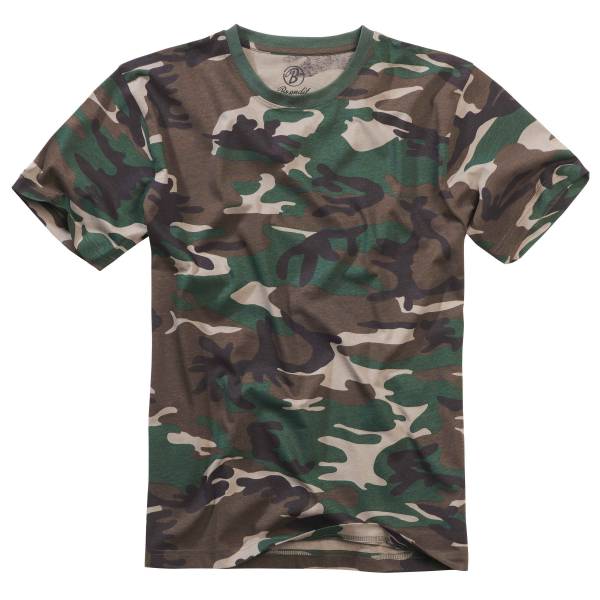 Brandit T-Shirt woodland (Größe XXL)