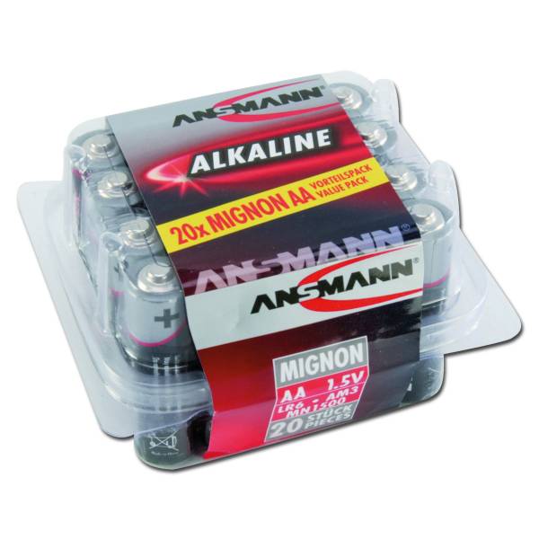 Batterie Ansmann Mignon AA Red-Line 20er-Box