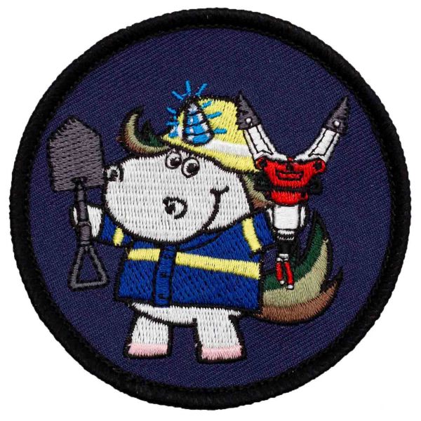 Café Viereck Patch THW Einhorn