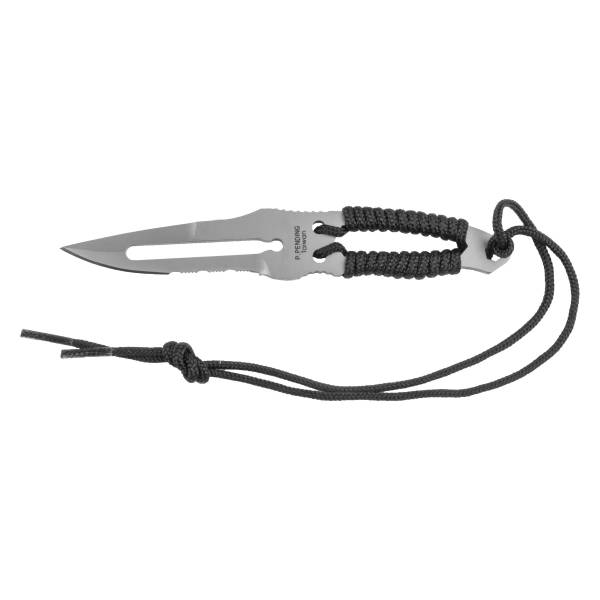 Messer Rothco Paracord mit Hülle silber/schwarz