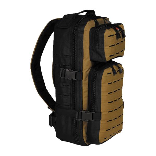 Fox Outdoor Rucksack Assault Travel Laser schwarz coyote