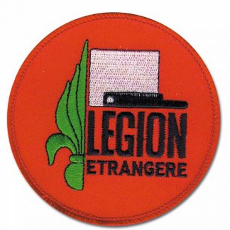 Abzeichen franz. Legion Textil rund