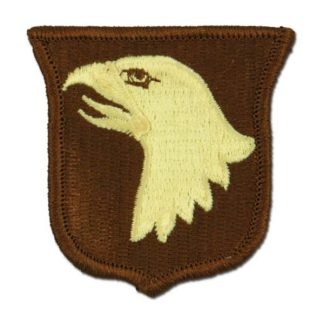 Abzeichen US Textil 101st Airborne desert