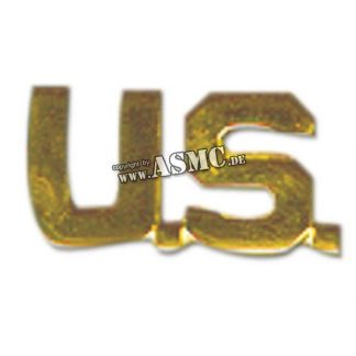 Kragenspiegel US (Letters) gold