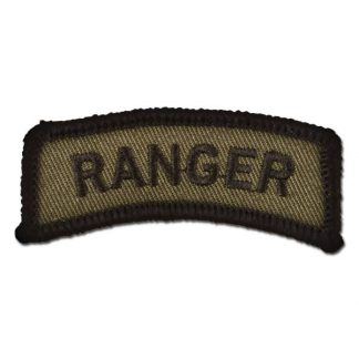 Armabzeichen Ranger oliv/schwarz