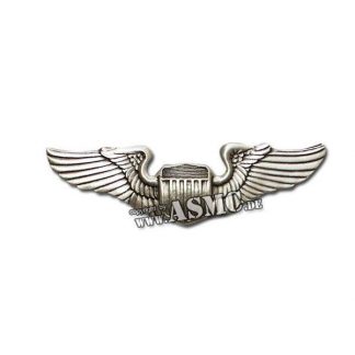 Abzeichen US Air Force Pilot Metall