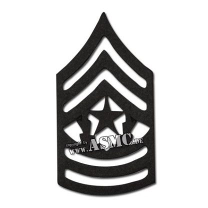 Rangabzeichen Metall US Comm. Sergeant Major subd.