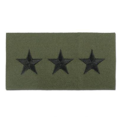 Rangabzeichen US Textil Lt. General oliv