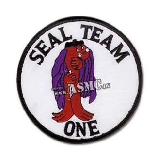 Abzeichen US Textil Seal Team One