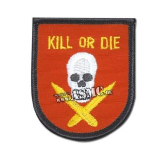 Abzeichen US Textil Kill or Die