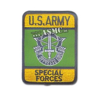 Abzeichen US Textil Special Forces rechteckig