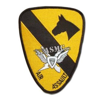 Abzeichen US Textil 1st Cav. Air Assault