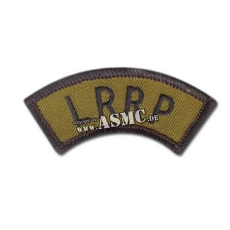Armabzeichen US LRRP oliv/schwarz