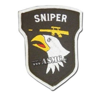 Abzeichen US Textil 101st Airborne Sniper