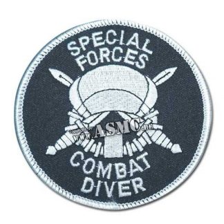 Abzeichen US Textil Combat Diver Special Forces