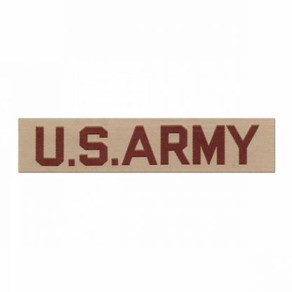 Abzeichen US Textil Branch US ARMY desert