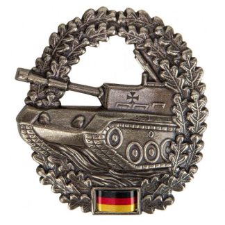 Abzeichen BW Barett Panzertruppe (Größe textil)