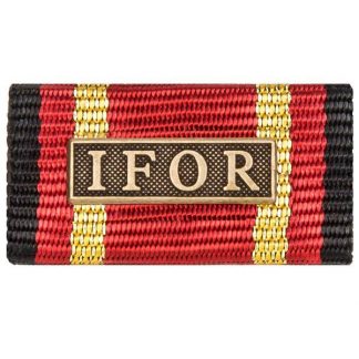 Ordensspange Auslandseinsatz IFOR bronze