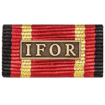 Ordensspange Auslandseinsatz IFOR bronze