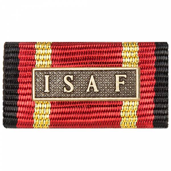 Ordensspange Auslandseinsatz ISAF gold