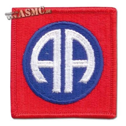 Abzeichen US Textil 82nd Airborne bunt