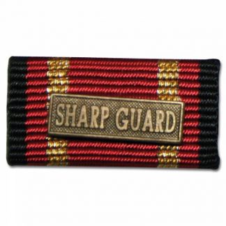 Ordensspange Auslandseinsatz SHARP GUARD bronze