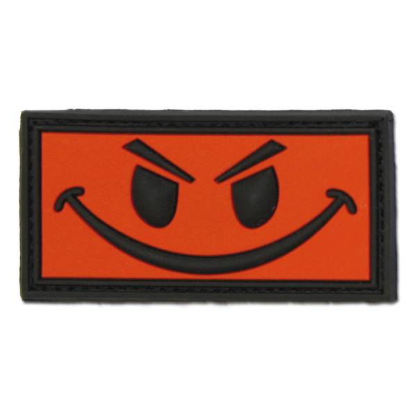 3D-Patch Evil Smiley rot