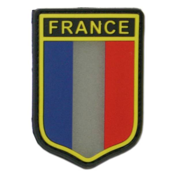 3D-Patch Frankreich Wappen