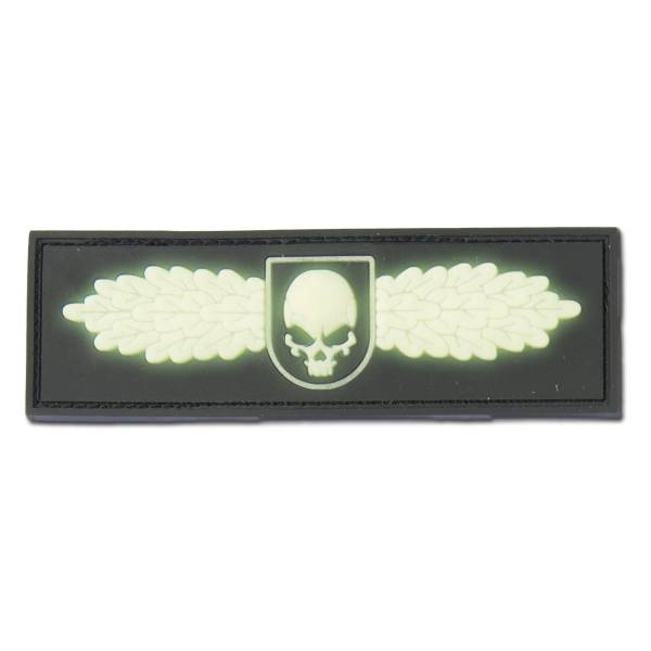 3D-Patch SOF Skull Badge nachleuchtend