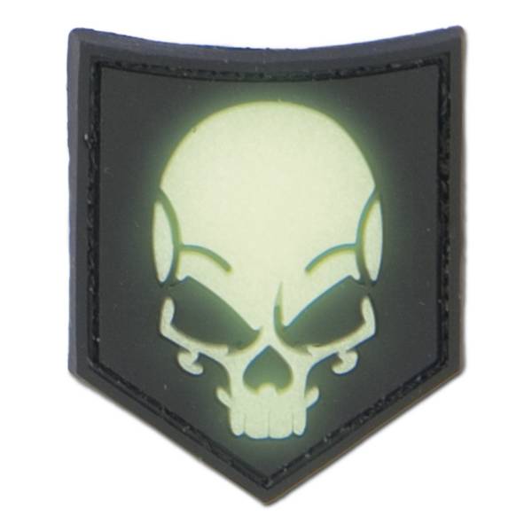 3D-Patch SOF Skull nachleuchtend