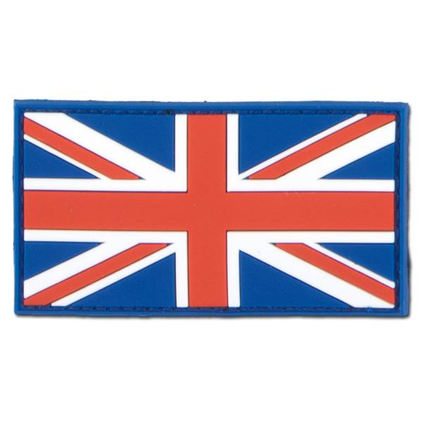 3D-Patch Großbritannien Fahne