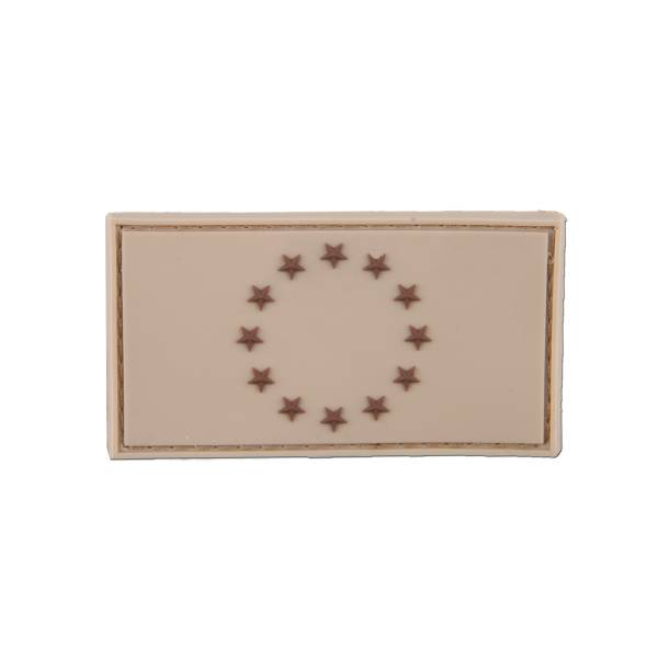 3D-Patch EU Flag tan