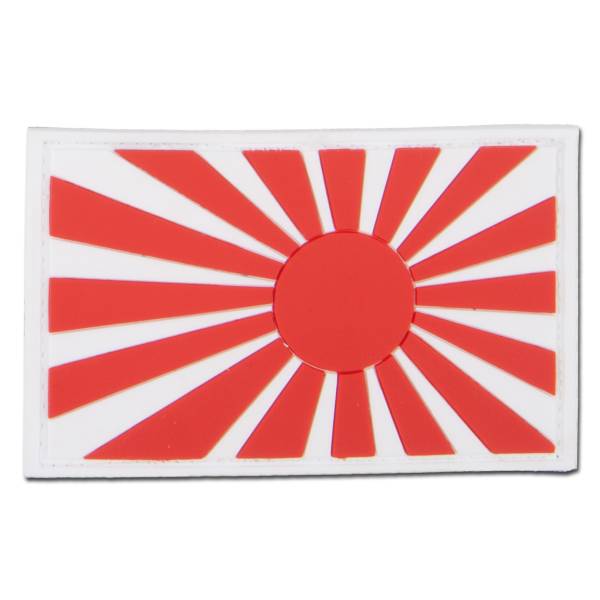 3D-Patch Kriegsflagge Japan bunt