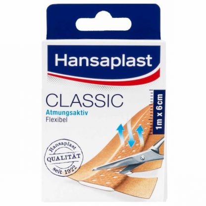 Hansaplast Pflaster Classic Standard 1 m x 6 cm