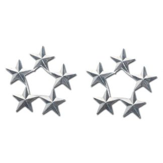 Rangabzeichen US 5 Sterne General polished