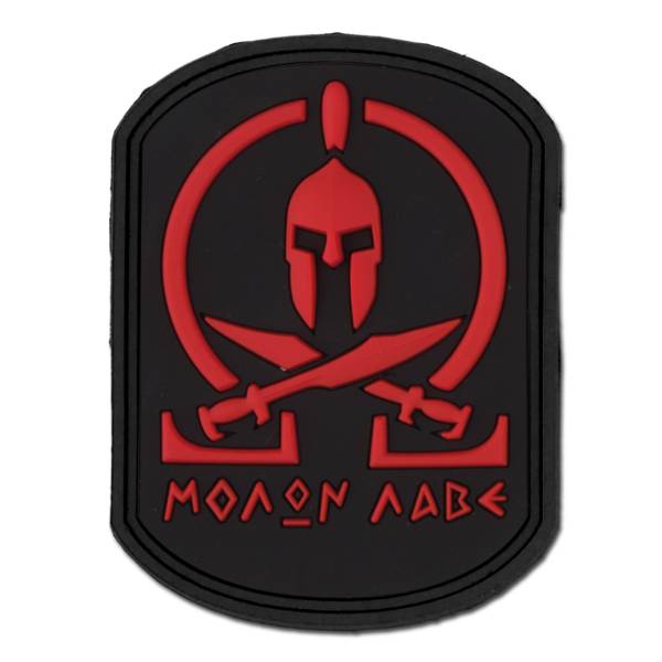 3D-Patch Molon Labe Spartan blackmedic