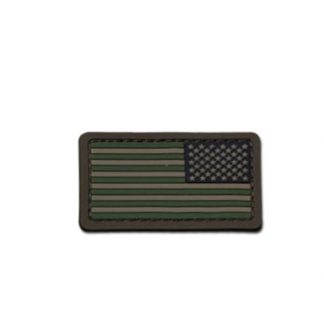MilSpecMonkey Patch US Flag Mini REV PVC forest